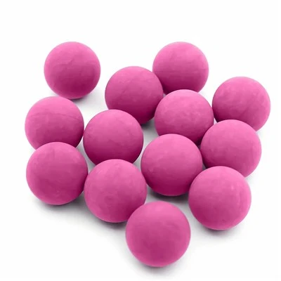 Pelotas de goma sólidas de alto rebote