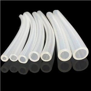 Tubo de goma flexible de extrusión de silicona de alta temperatura