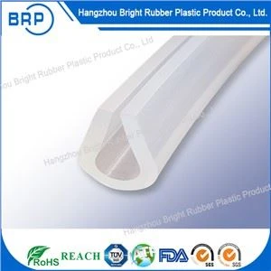 Tiras de sellado de bordes de silicona extruida
