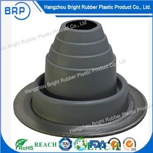 Collar de techo de goma ajustable EPDM para ventilación de tubería
