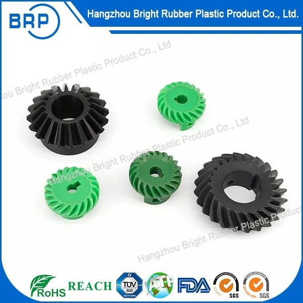 CNC Custom Spindle Small Plastic Differential Helical Straight Bevel Gear